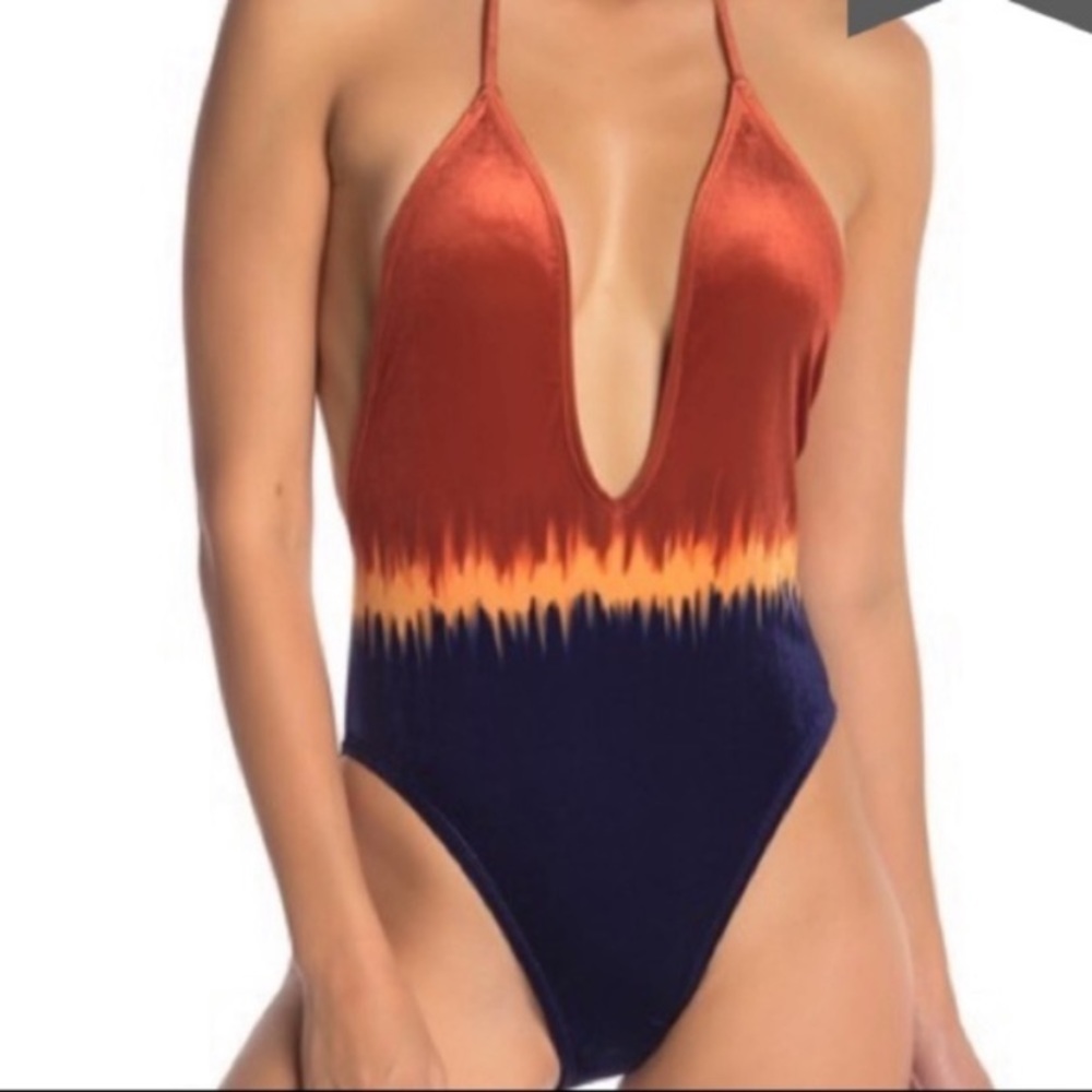 The Bikini Lab Dip Dye Swimsuit
